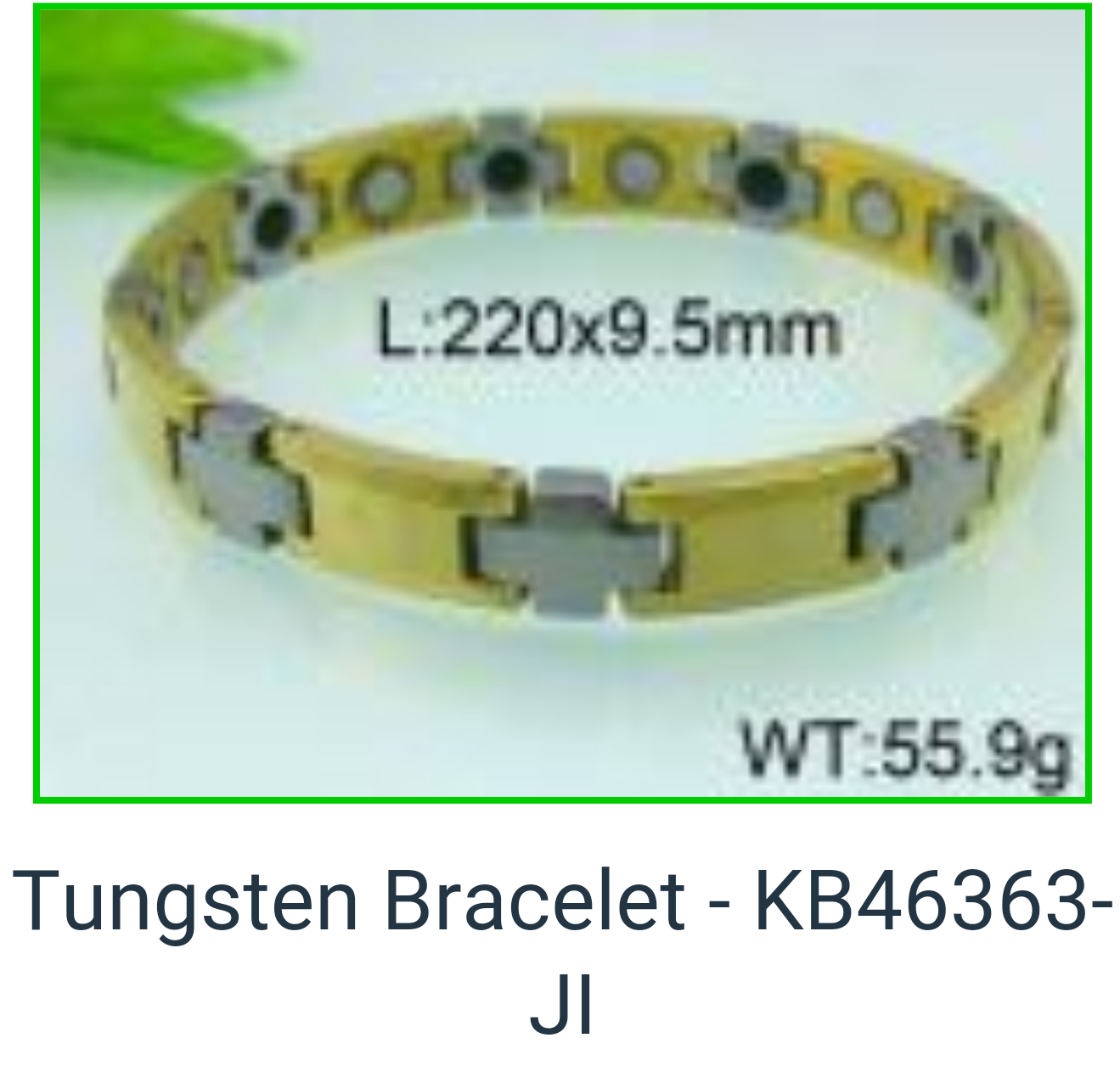 KB4663JI - Tungsten Bracelet level 3